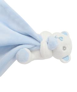 Mumbles MM700 - Flat animal comforter Blue Bear