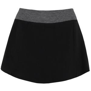 PROACT PA1031 - Padel skirt with integrated shorts Black / Marl Dark Grey