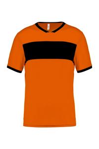 PROACT PA4001 - Kids’ short-sleeved jersey Orange / Black