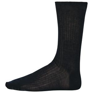Kariban Premium PK801 - Men’s 4x2 rib cotton Scottish lisle thread socks Black