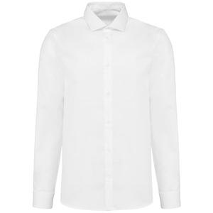 Kariban Premium PK500 - Men's long-sleeved poplin shirt White
