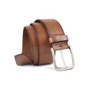 Kariban Premium PK821 - Men's vintage leather belt Dark Cognac