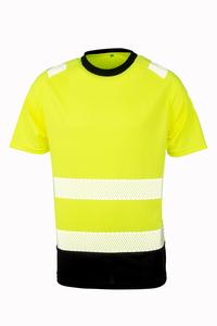 Result R502X - Recycled safety t-Shirt Yellow / Black