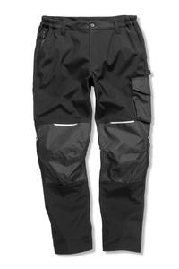 Result R473X - Softshell slim work trouser Black