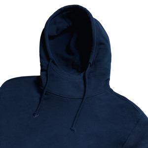 Russell RU209M - Pure Organic high neck hooded sweatshirt