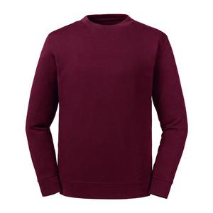 Russell RU208M - Pure Organic reversible sweatshirt Burgundy