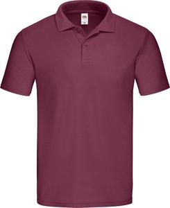 Fruit of the Loom SC63050 - Original men’s polo shirt Burgundy