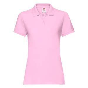 Fruit of the Loom SC63030 - Premium ladies’ polo shirt Light Pink