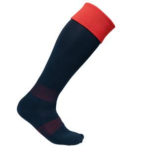 PROACT PA0300 - Two-tone sports socks Sporty Navy / Sporty Red