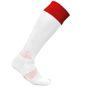 PROACT PA0300 - Two-tone sports socks White / Sporty Red