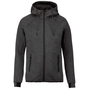 PROACT PA358 - Men's hooded sweatshirt Deep Grey Heather