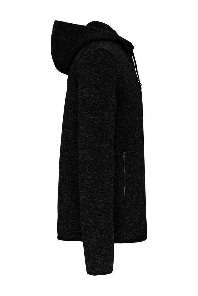 PROACT PA365 - Men's heather hooded jacket