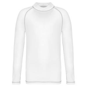 PROACT PA4018 - Children’s long-sleeved technical T-shirt with UV protection White