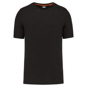 WK. Designed To Work WK302 - Men's eco-friendly crew neck T-shirt Black