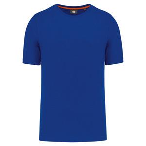 WK. Designed To Work WK302 - Men's eco-friendly crew neck T-shirt Royal Blue
