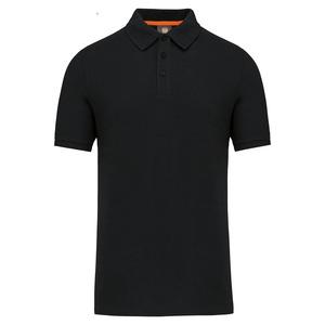 WK. Designed To Work WK207 - Men's eco-friendly polo shirt Black