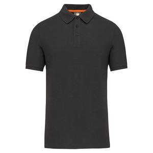 WK. Designed To Work WK207 - Men's eco-friendly polo shirt Dark Grey