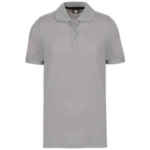 WK. Designed To Work WK274 - Men's shortsleeved polo shirt Oxford Grey