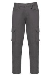 WK. Designed To Work WK703 - Men's eco-friendly multipocket trousers Dark Grey