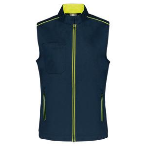 WK. Designed To Work WK6149 - Ladies' DayToDay Gilet Navy/Fluorescent Yellow