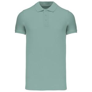 Kariban K209 - Men's organic piqué short-sleeved polo shirt Sage