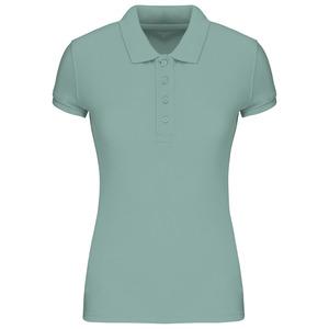 Kariban K210 - Ladies’ organic piqué short-sleeved polo shirt Sage
