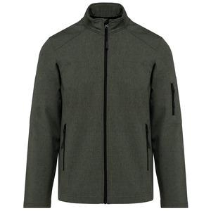 Kariban K401 - MEN'S SOFTSHELL JACKET Marl Green