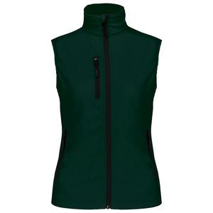 Kariban K404 - LADIES' SOFTSHELL BODYWARMER Bottle Green