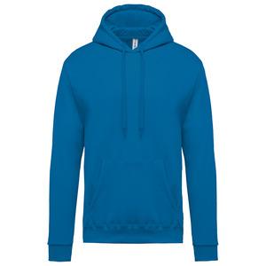 Kariban K476 - Men’s hooded sweatshirt Tropical Blue
