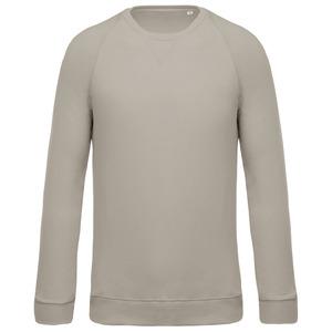 Kariban K480 - Men's organic cotton crew neck raglan sleeve sweatshirt Clay
