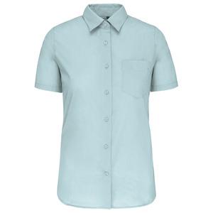 Kariban K548 - JUDITH - LADIES' SHORT SLEEVE EASY CARE POLYCOTTON POPLIN SHIRT Ice Mint