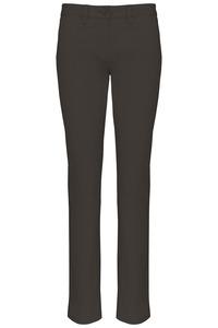 Kariban K741 - Ladies’ chino trousers Dark Grey