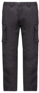 Kariban K744 - Men's multipocket trousers Dark Grey