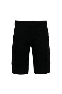 Kariban K754 - Men's multipocket bermuda shorts Black