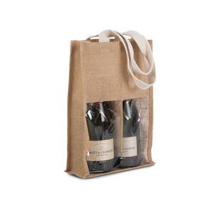 Kimood KI0268 - Jute bottle bag