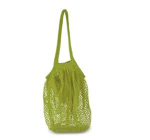 Kimood KI0285 - Cotton mesh grocery bag Burnt Lime