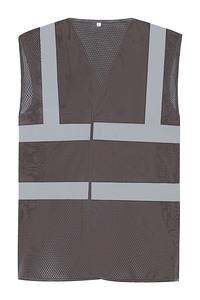 Yoko YHVW120 - Hi-Vis Recycled Open Mesh Waistcoat