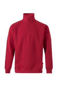 Velilla 105702 - QUARTER ZIP SWEATSHIRT Red