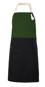 Velilla 404210B - TWO-TONE BIB APRON