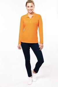 Kariban K257 - Ladies’ long-sleeved piqué polo shirt