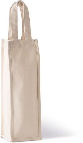Kimood KI0269 - Cotton canvas bottle bag