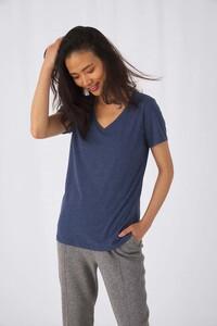 B&C CGTW058 - Ladies TriBlend V-neck T-shirt