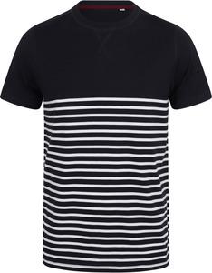 Front Row FR135 - SHORT SLEEVED BRETON T-SHIRT