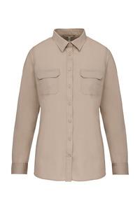 Kariban K591 - Ladies long sleeved safari shirt